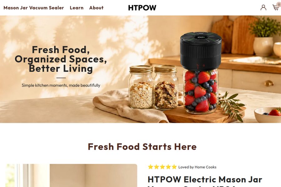 HTPOW website screenshot