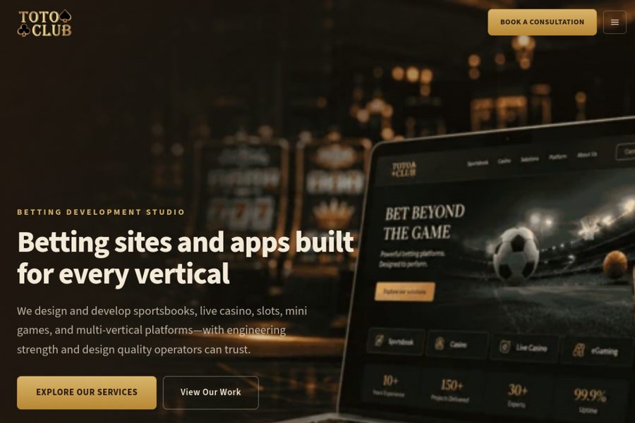 TotoClub website screenshot